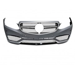 Pare choc avant Mercedes Classe E W212 S212 LOOK E63 AMG (13-16) Modèle gris Alu