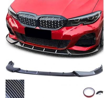 Rajout de pare choc avant look Carbone BMW série 3 G20 G21 (+18) V2