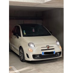 2x Phares avants Fiat 500 Look Xenon (07-15)