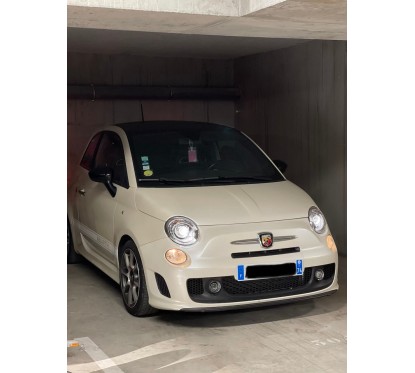2x Phares avants Fiat 500 Look Xenon (07-15)