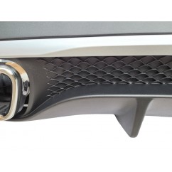 Diffuseur + sorties d'echappements chromés Mercedes GLE W167 SUV Look 63 AMG(19+)