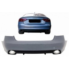 Pare choc arrière + sorties d'échappements Audi A5 S5 Sportback Look RS5 (07-15)