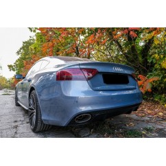 Pare choc arrière + sorties d'échappements Audi A5 S5 Sportback Look RS5 (07-15)