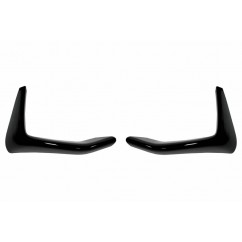 2x Splitters / Rajouts de pare choc Noir brillant BMW M3 F80, M4 F82, M4 F83 (14-19)