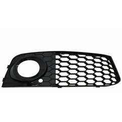 2x Grilles anti brouillard Audi A4 B8 Look RS4 Noir brillant (07-11)