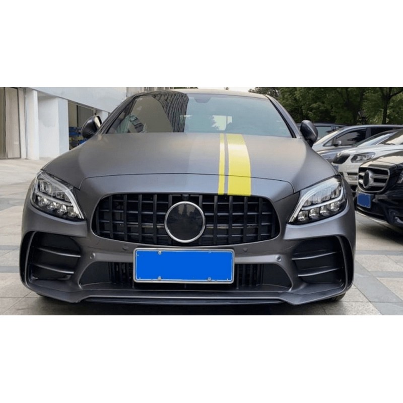 Pare choc avant Mercedes Classe C W205 S205 C205 A205 Look AMG GT (14-20)