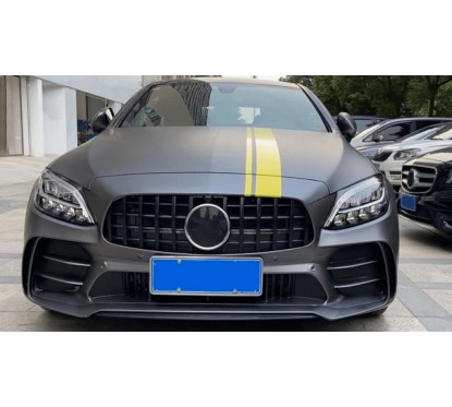 Pare choc avant Mercedes Classe C W205 S205 C205 A205 Look AMG GT 14-20