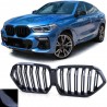 2x Grilles de Calandre BMW X6 G06 M Performance Brillant