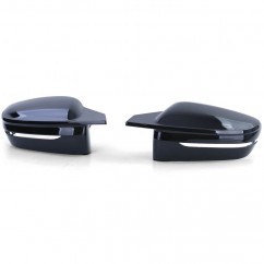 2x Coques rétroviseurs Noir brillant BMW série 3 G20 G21 (19+)