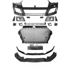 Pare choc + calandre avant Audi A3 8V Coupé et Sportback Look RS3 (2012 - 2016)