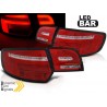 2x Feux arrières LED Noir fumés Audi A3 8P (08-12)