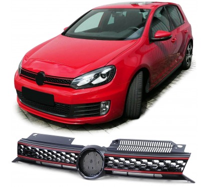 Calandre GTI Golf VI nid d'abeille