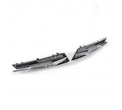 2x Grilles anti brouillards feux de jour BMW Série 3 E92 (10-13)