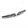 2x Grilles anti brouillards feux de jour BMW Série 3 E92 (10-13)
