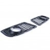 2x Grilles de pare choc BMW série 5 F10 F11 avec Pack M (10-13)