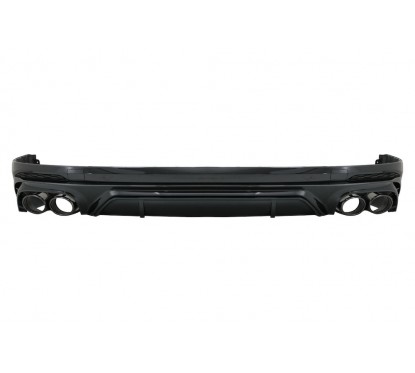 Diffuseur noir brillant + embouts d'échappement Audi Q5 (18-20)
