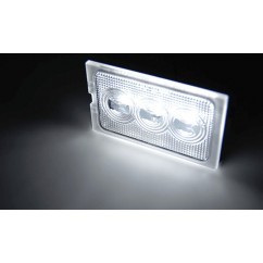 2x Eclairages de plaque LED - Land Rover Discover / Freelander / Range Rover Sport