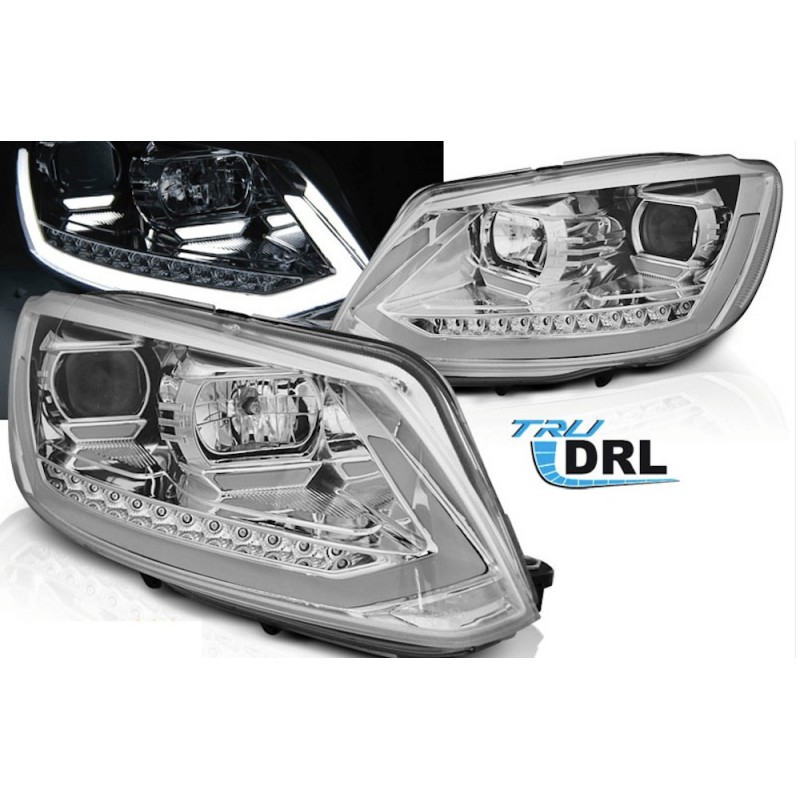 2x Phares chrome Vw Touran II 10-15