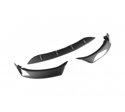 Rajout de Pare Choc avant Look carbone BMW série 3 F30 F31 (16-19)