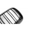 2x Grilles de Calandre look carbone BMW Série 3 E92 E93 10-13