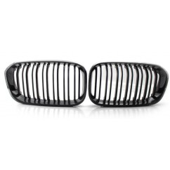 2x Grilles de Calandre look carbone BMW Série 1 F20 F21 15-17