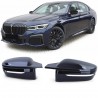2x Coques rétroviseurs Noir laqué BMW Série 7 G11 G12 19+