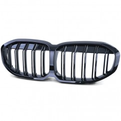 2x Grilles de Calandre Noir Brillant BMW Série 1 F40 (19+)