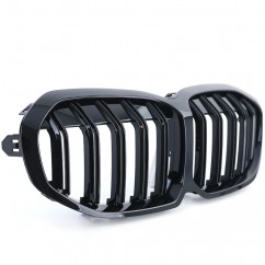 2x Grilles de Calandre Noir Brillant BMW Série 1 F40 (19+)