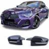 2x Coques de retroviseurs Noir brillant BMW Série 2 G42 21+