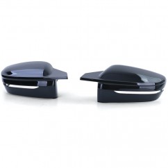 2x Coques de retroviseurs Noir brillant BMW Série 2 G42 21+