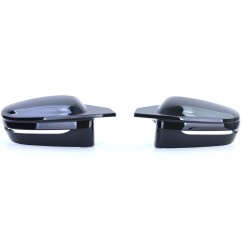 2x Coques de retroviseurs Noir brillant BMW Série 2 G42 21+