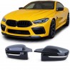 2x Coques de retroviseurs noir brillant BMW Série 8 G14 G15 G16 18+