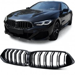 2x Grilles de noir brillant BMW Série 8 G14 G15 G16 18 +