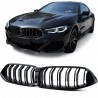 2x Grilles de noir brillant BMW Série 8 G14 G15 G16 18 +