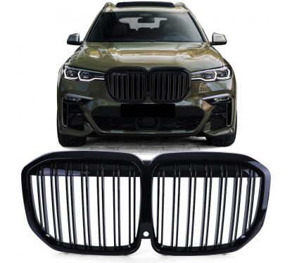 Grille de calandre noir brillant BMW X7 G07 19 +