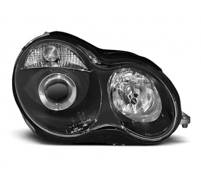 2x Phares Avant Mercedes Classe C W203 Look Facelift (00-04)