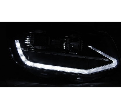 2x Phares avant LED Dynamic adaptable sur Volkswagen T6 (15-19)