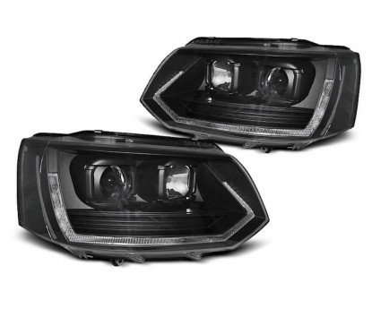 2x Phares Tube Light avec clignotants dynamiques Volkswagen Transporteur T5 (10-15)