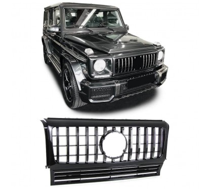 Calandre noir et chrome Mercedes Classe G W463 90-18