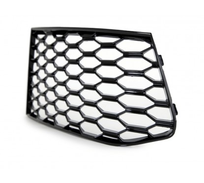 2x Grilles anti brouillard noir brillant Audi A6 4G C7 (11-15)