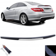 Becquet Noir brillant Mercedes Classe E Coupe Cabrio W207 A207 09+
