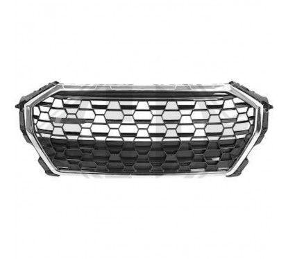 Calandre Audi Q3 Noir brillant et chrome 18+