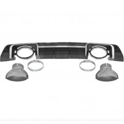 Pare choc arrière Audi TT Look RS 14-18