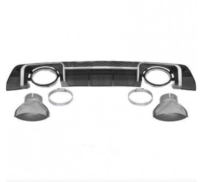 Pare choc arrière Audi TT Look RS 14-18