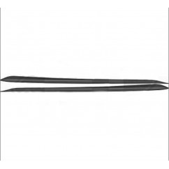 2x Marches pieds noit mat Série 3 19+