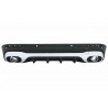 Diffuseur et échappements chrome Mercedes GLB X247 20+