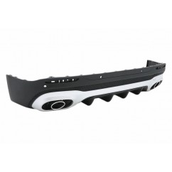 Diffuseur et échappements chrome Mercedes GLB X247 20+