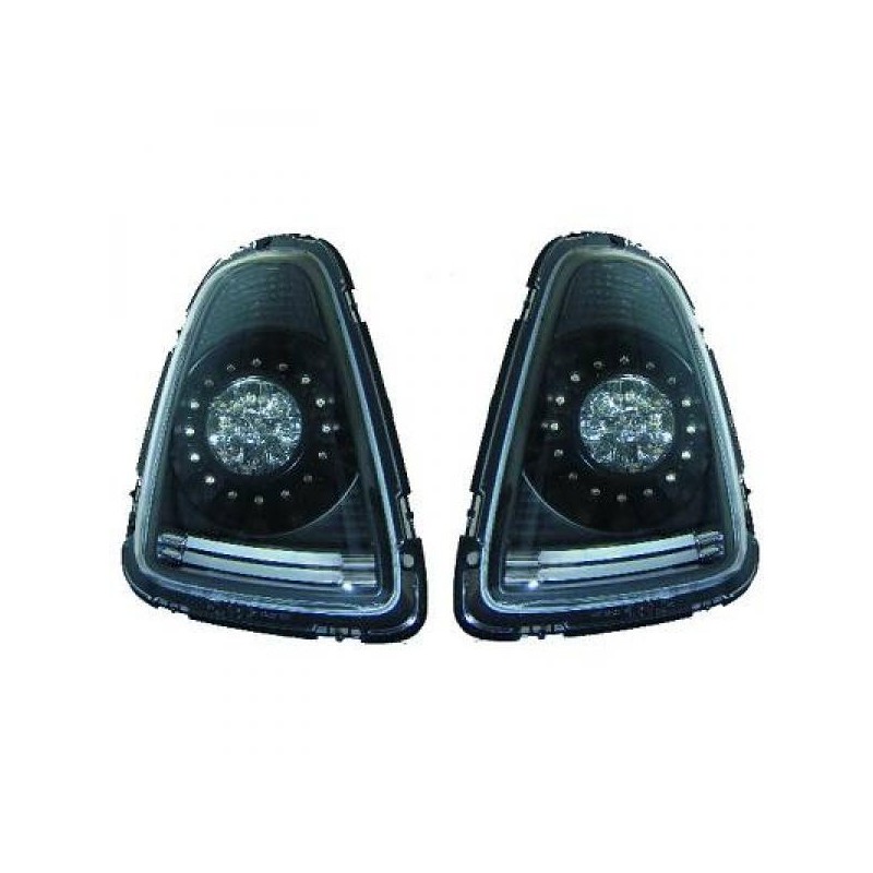 2x Feux arrières noir fumé Mini Cooper R56/R57 (06-10)