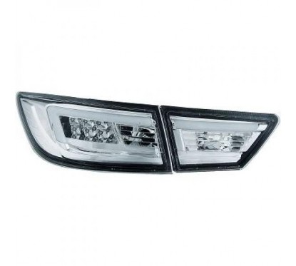2x Feux arrières chrome Renault Clio 4 (13-19)