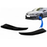 2x Rajouts d'ailes noir laqué adaptables sur VW Golf 8 GTI / R-Line (20+)